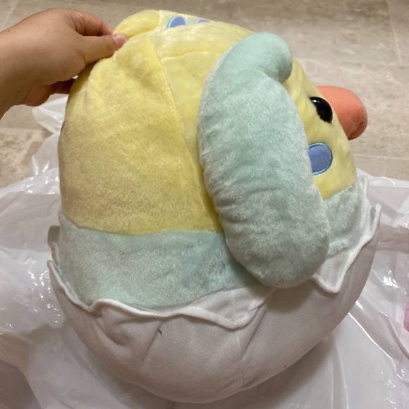 Kotori Tai Tamago Kara Big Plush pastel rainbow - Picture 4 of 11